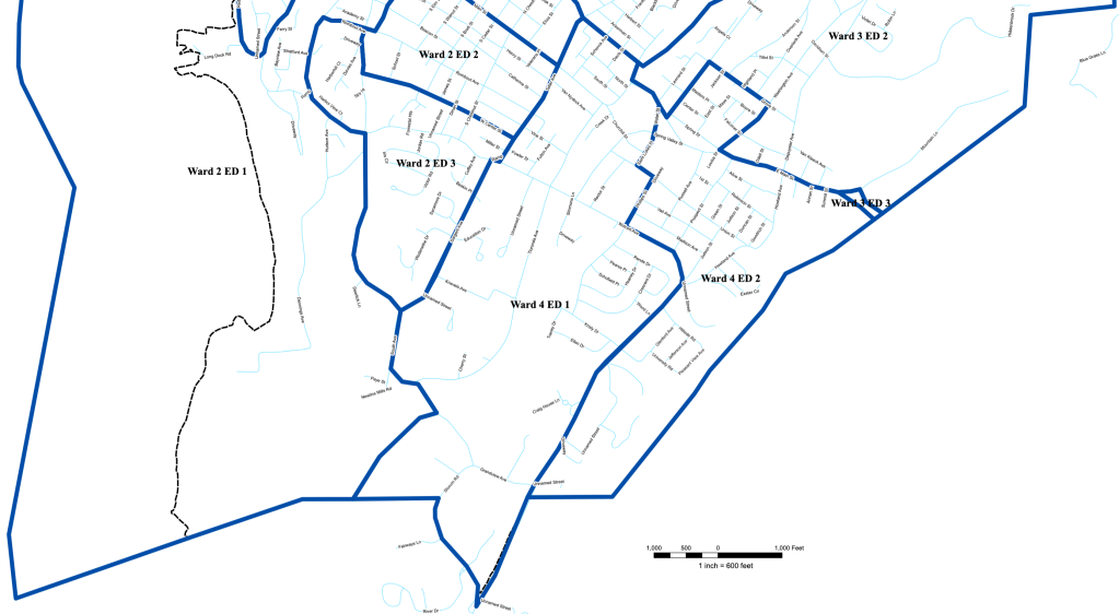 A screenshot of the Beacon Ward map.